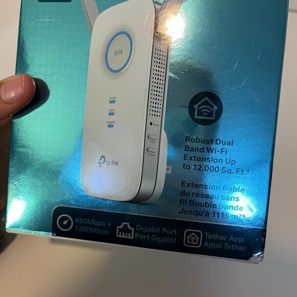 WiFi Range Extender RE450 TP Link AC1750 Dual Band - Picture 2 of 16